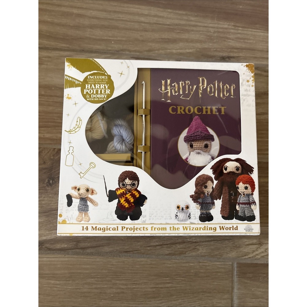 Brand New Harry Potter Crochet Kit - Dobby w/ Sock